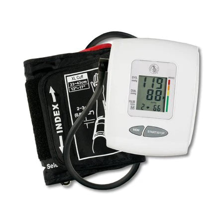 HealthSmart™ Digital Blood Pressure Monitor 1-Tube Automatic Large Cuff