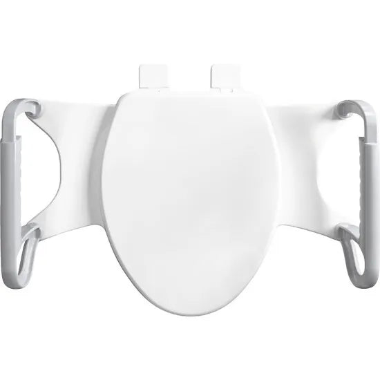 BEMIS  Assist™ Standard Height Premium Toilet Seat + Support Arms