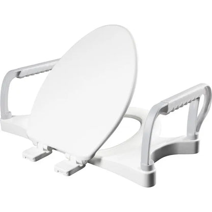 BEMIS  Assist™ Standard Height Premium Toilet Seat + Support Arms