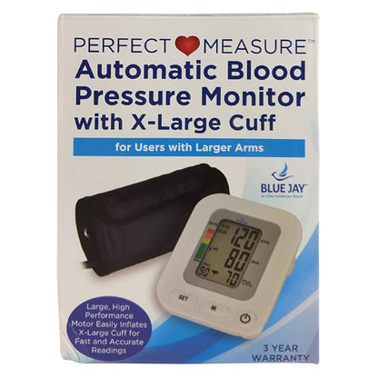 Blue Jay Automatic Blood Pressure Monitor w/ XLarge Cuff