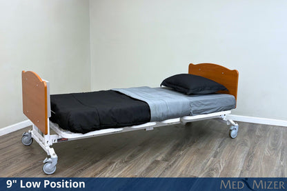 Med-Mizer ComfortWide bariatric bed, side view