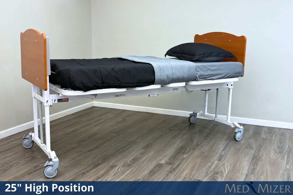 Med-Mizer ComfortWide bariatric bed detail