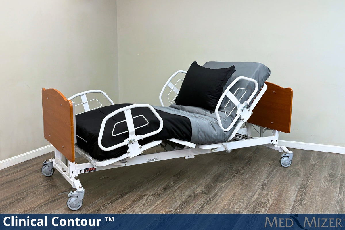 Med-Mizer ComfortWide bariatric bed detail