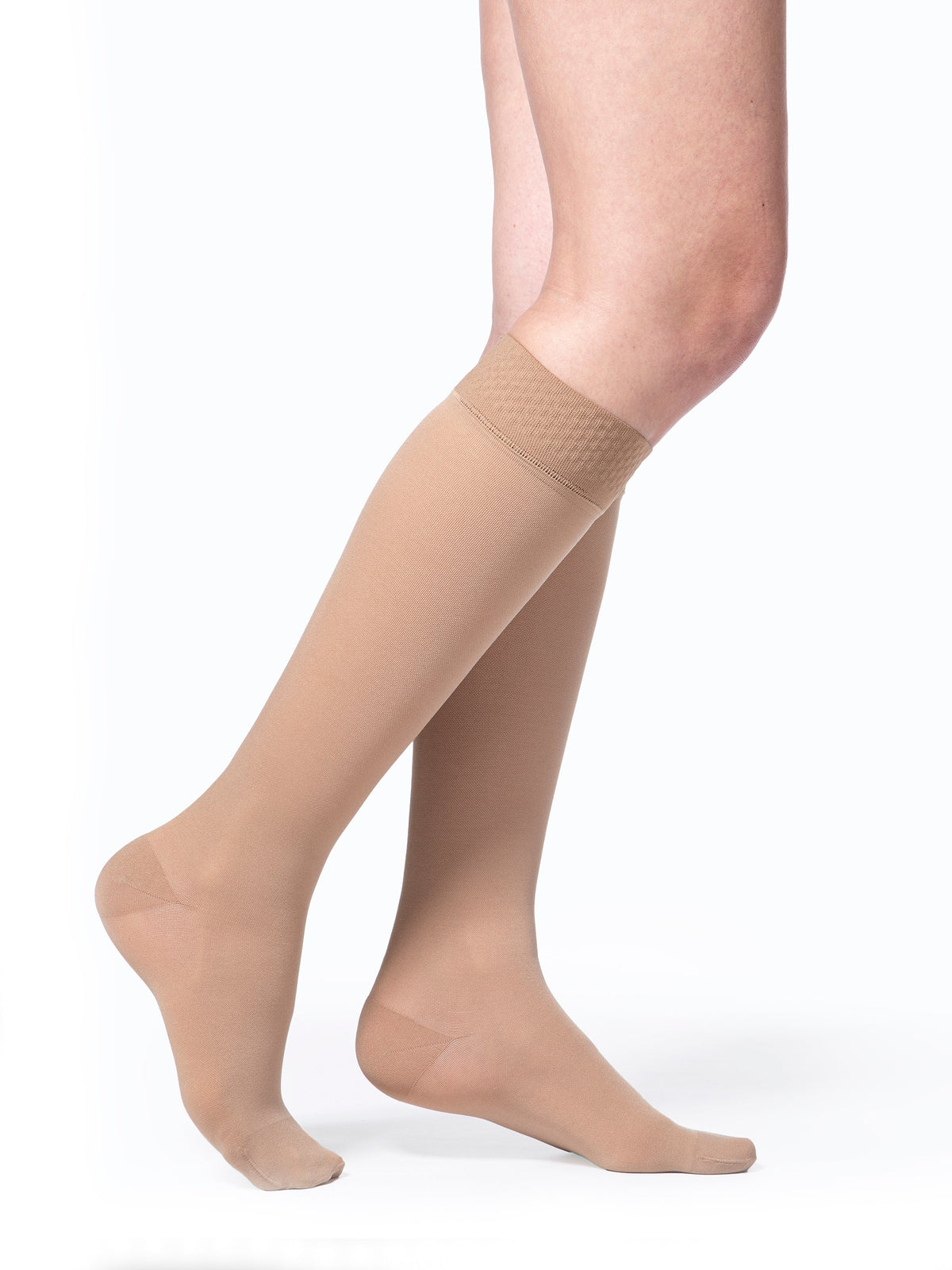 Sigvaris Women's Essential Opaque Calf Grip-Top