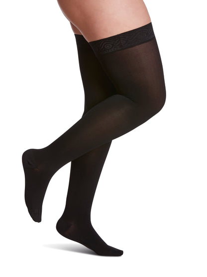 Sigvaris Women's Essential Opaque Thigh-High