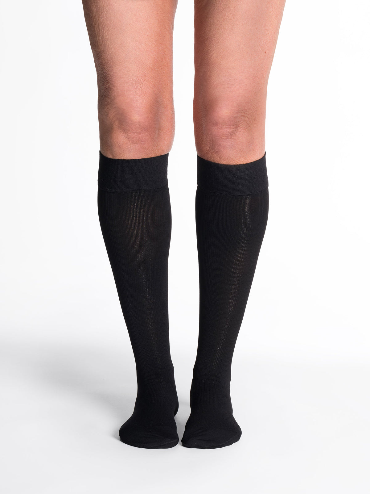Sigvaris Women's Essential Cotton Calf with Grip-Top 20-30 mmHg