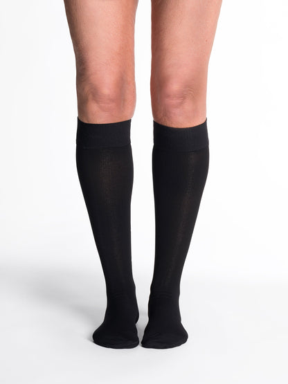 Sigvaris Women's Essential Cotton Calf with Grip-Top 20-30 mmHg