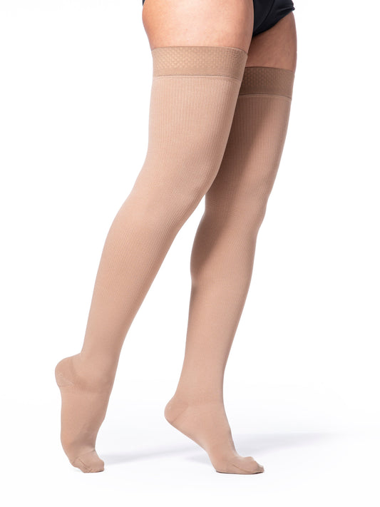 Sigvaris Women's Essential Cotton Thigh-High