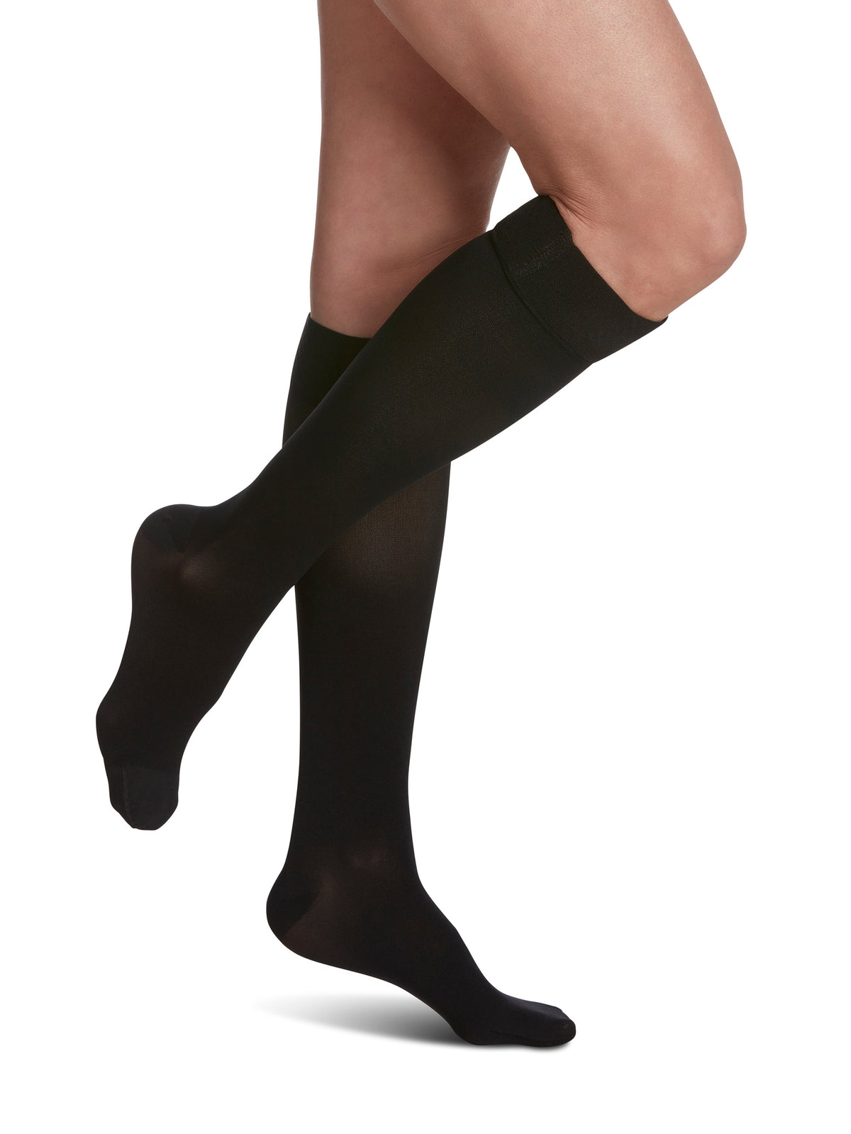 Sigvaris Women's Essential Opaque Calf Grip-Top