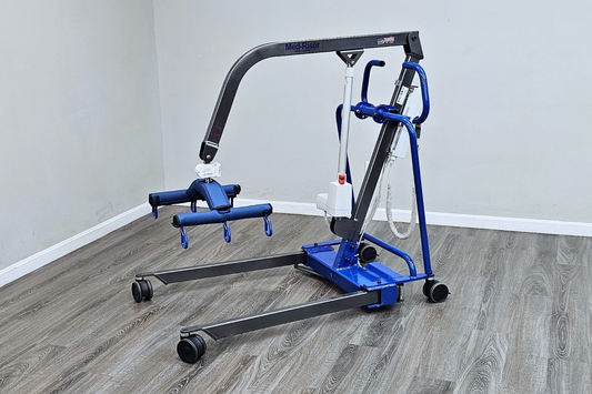Med-Mizer MedRiser MR600 patient lift with powered base