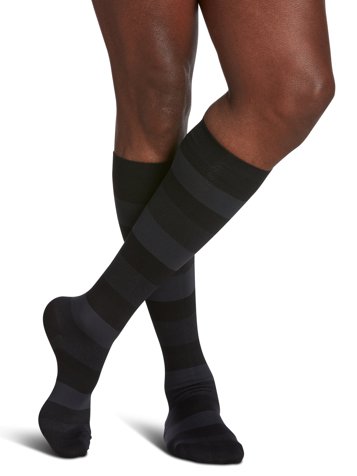 Sigvaris Men's Style Microfiber Patterns Calf 20-30 mmHg