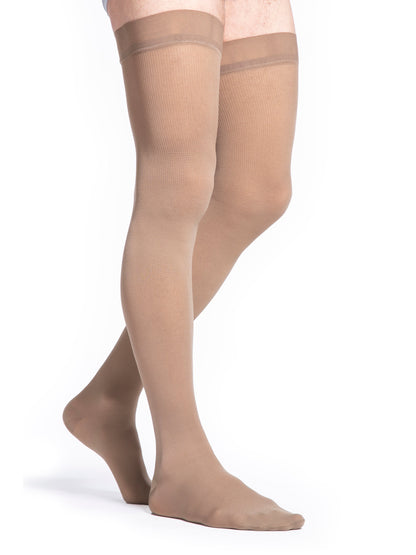 Sigvaris Men's Style Microfiber Thigh-High 20-30 mmHg