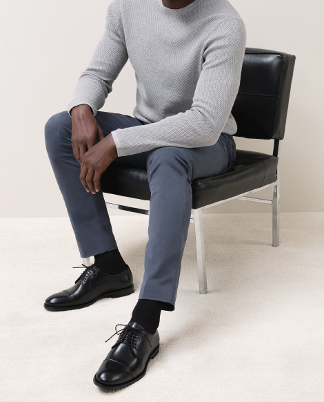 Sigvaris Men's Style Sea Island Cotton Calf 20-30 mmHg