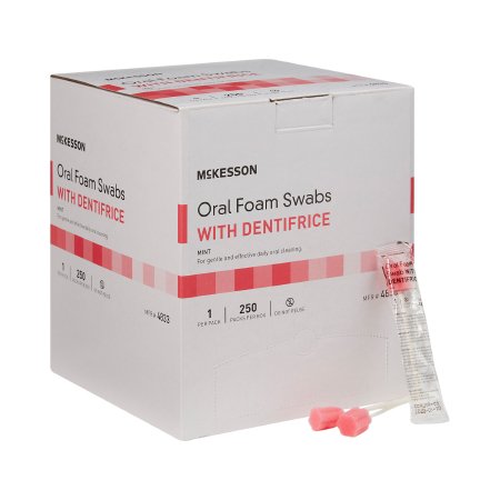 Oral Foam Swabs Singles