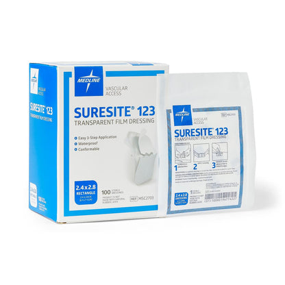 Medline Suresite 123 Transparent Film Dressing