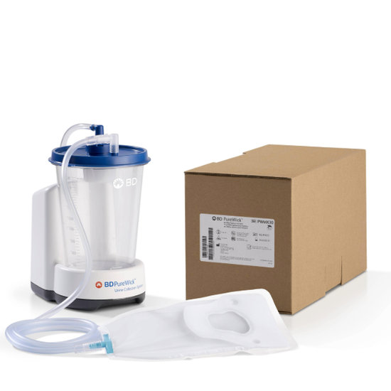Men's PureWick Starter Bundle (System + 30 Male Catheters)