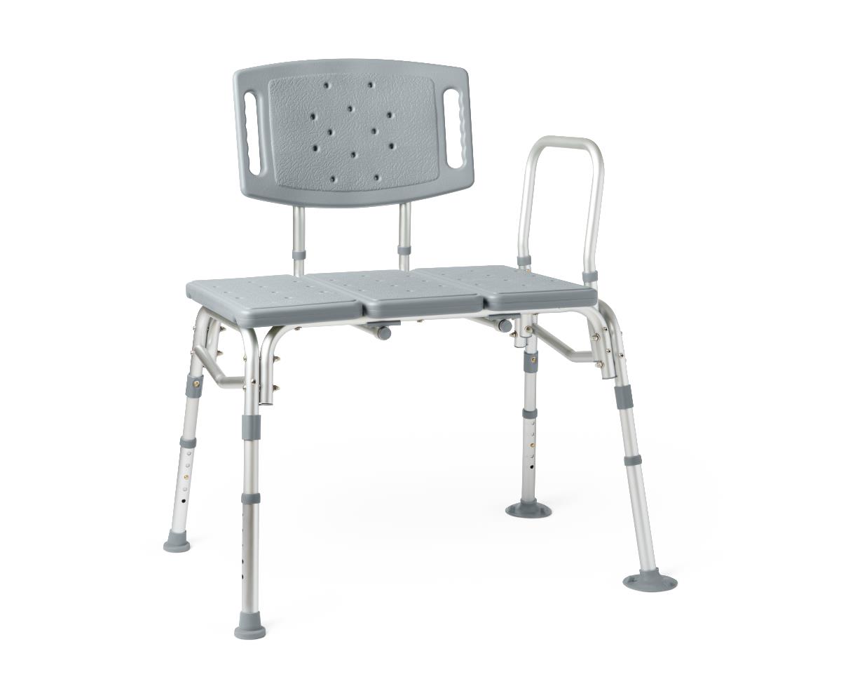 Medline bariatric bath transfer bench, 500 lb capacity
