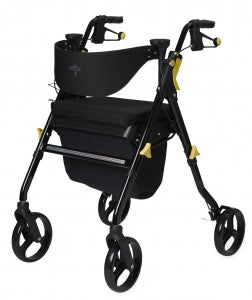 Medline Empower rollator with 8 inch wheels and contoured seat