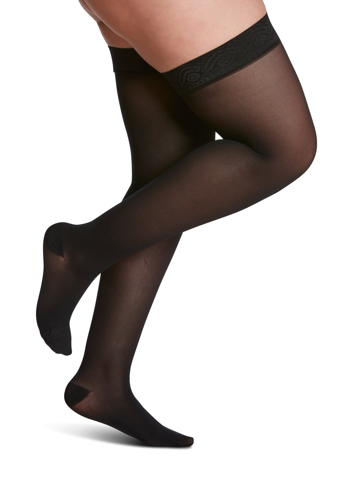 Sigvaris Women's Style Medium Sheer Thigh-High 20-30 mmHg
