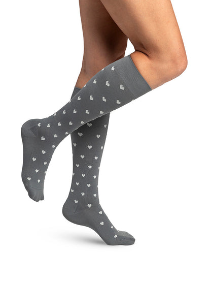 Sigvaris Women's Style Microfiber Patterns Calf 20-30 mmHg