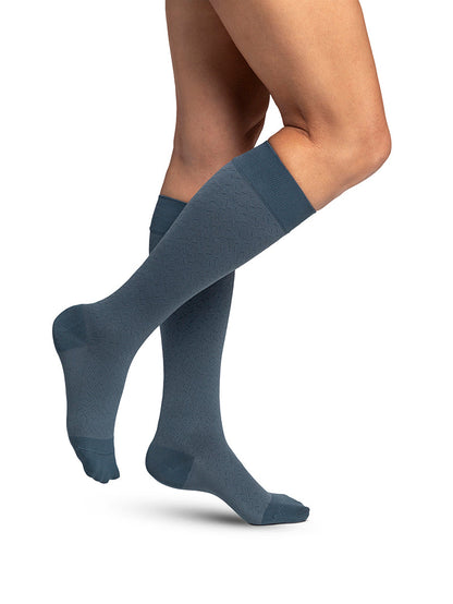 Sigvaris Women's Style Microfiber Patterns Calf 20-30 mmHg