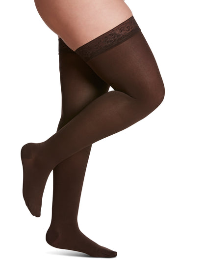Sigvaris Women's Style Soft Opaque Thigh-High 20-30 mmHg
