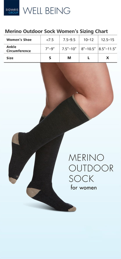 Sigvaris Merino Outdoor Calf Socks 15-20 mmHg