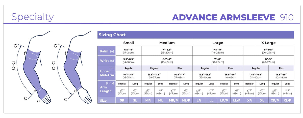 Sigvaris Advance Armsleeve 20-30 mmHg