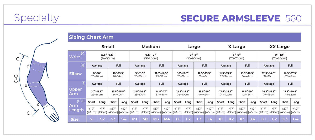 Sigvaris Secure Armsleeve