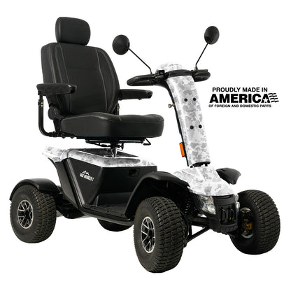 Baja Wrangler 2 scooter in White Camo