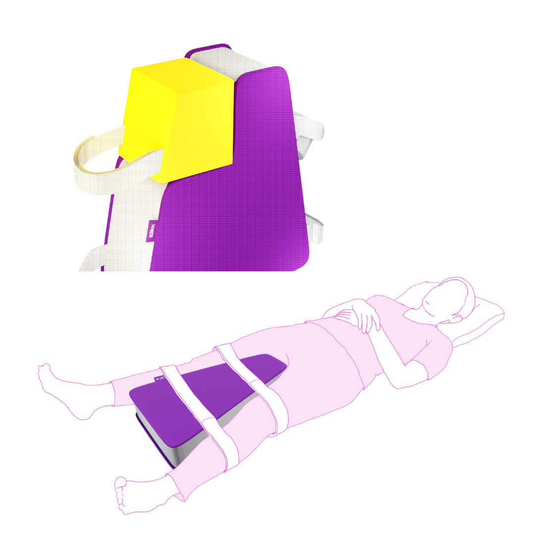 Icare Supporta hip abductor cushion alternate view