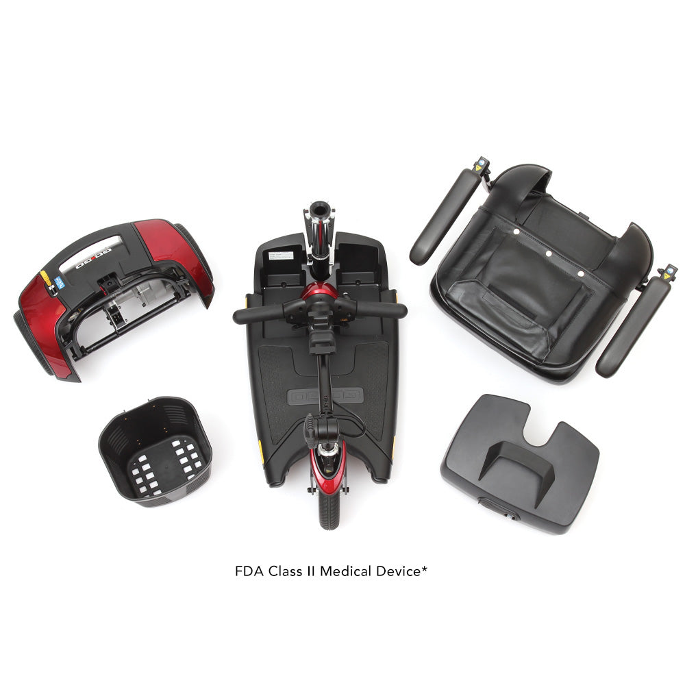 Pride Go Go Sport disassembled