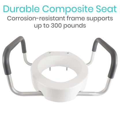 Vive Toilet Seat Riser with Arms