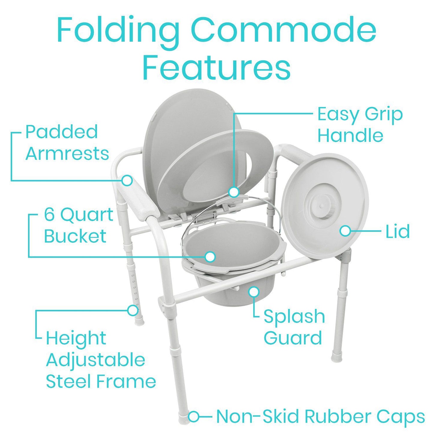 Folding Commode