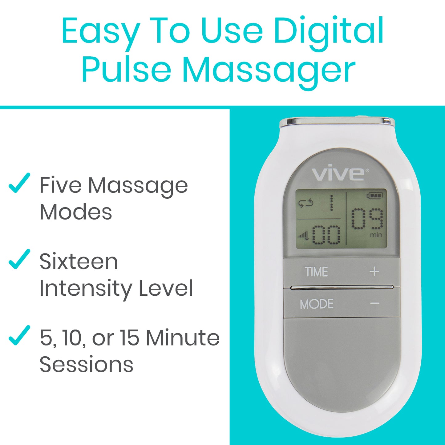 Vive 5-Mode TENS Unit