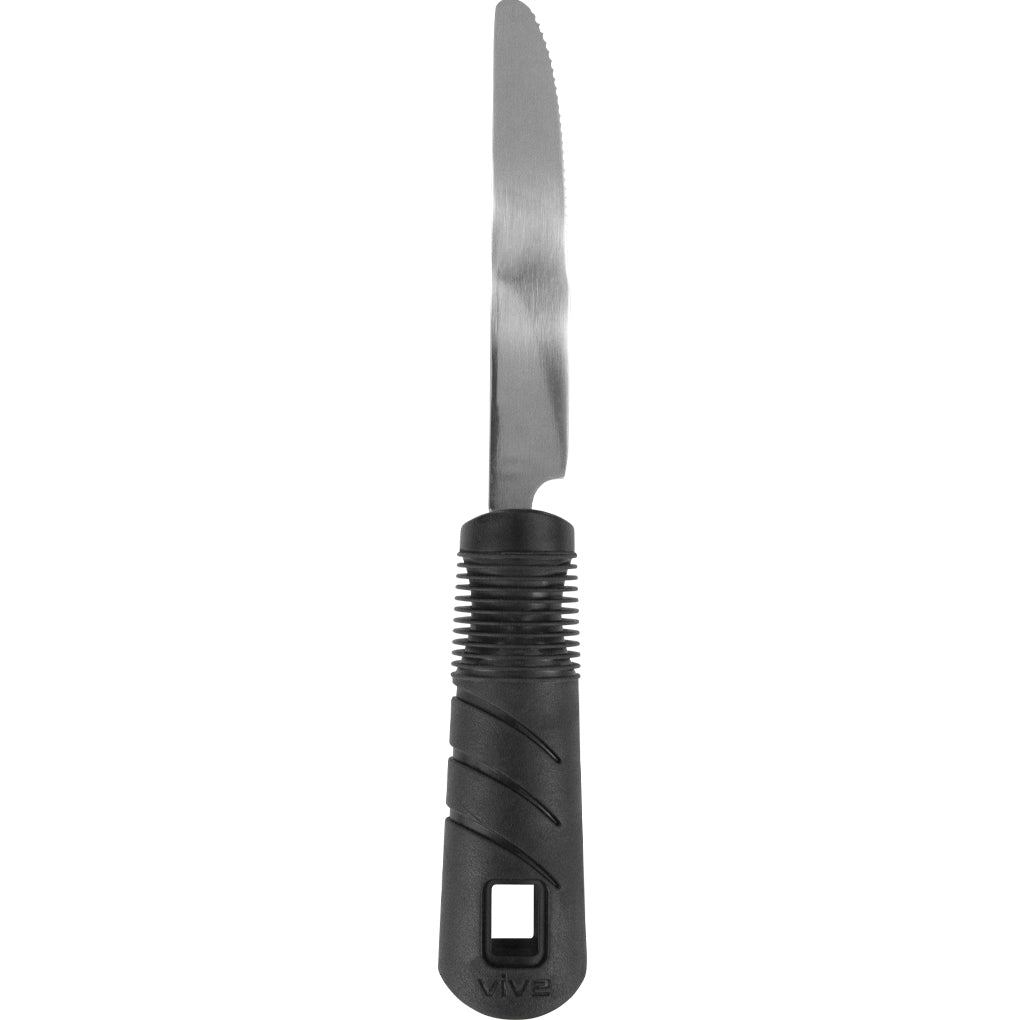 Vive Bendable Adaptive Utensil Set Black
