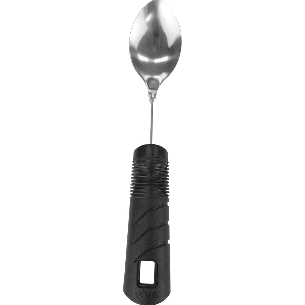 Vive Bendable Adaptive Utensil Set Black