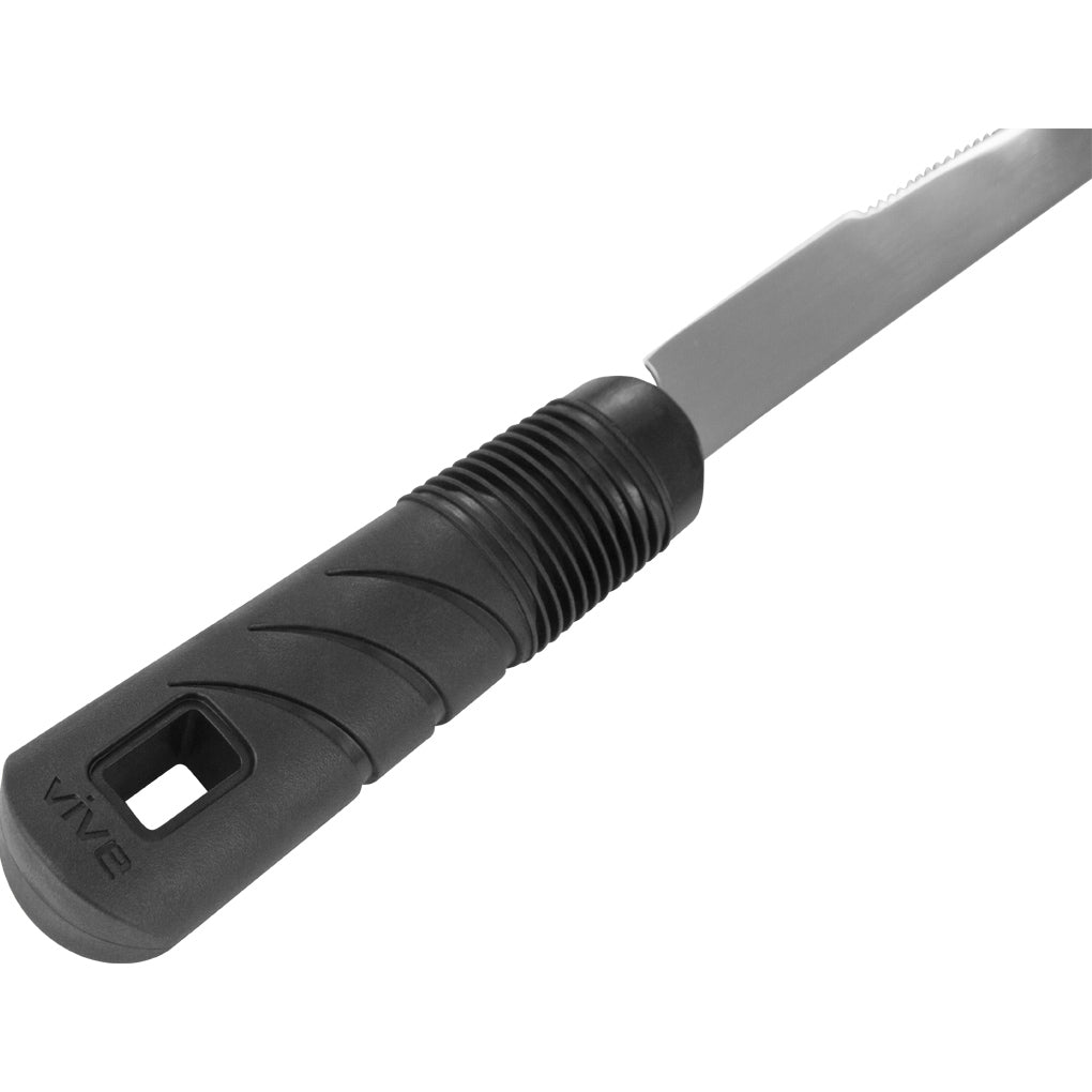 Vive Bendable Adaptive Utensil Set Black