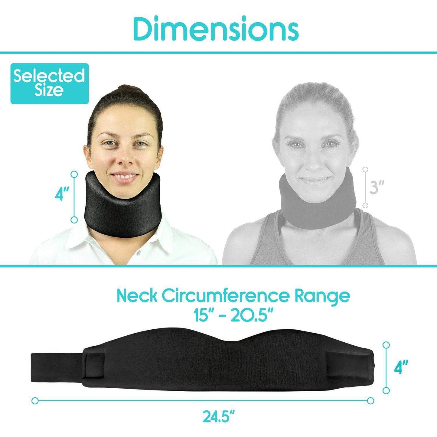 Cervical Collar - Neck Brace Thin