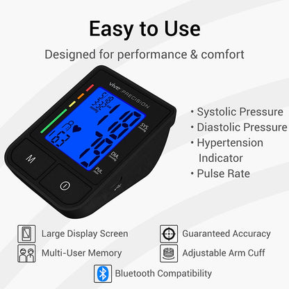 Vive Compact Blood Pressure Monitor Model: BT-S