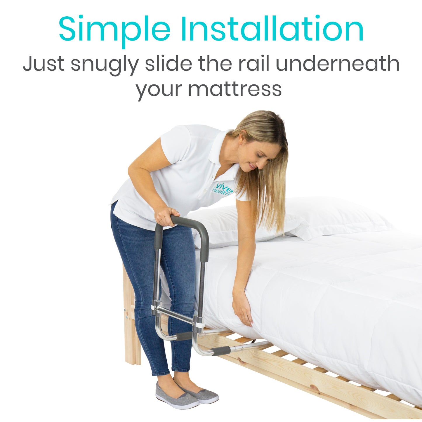 Compact Bed Rail With Bag