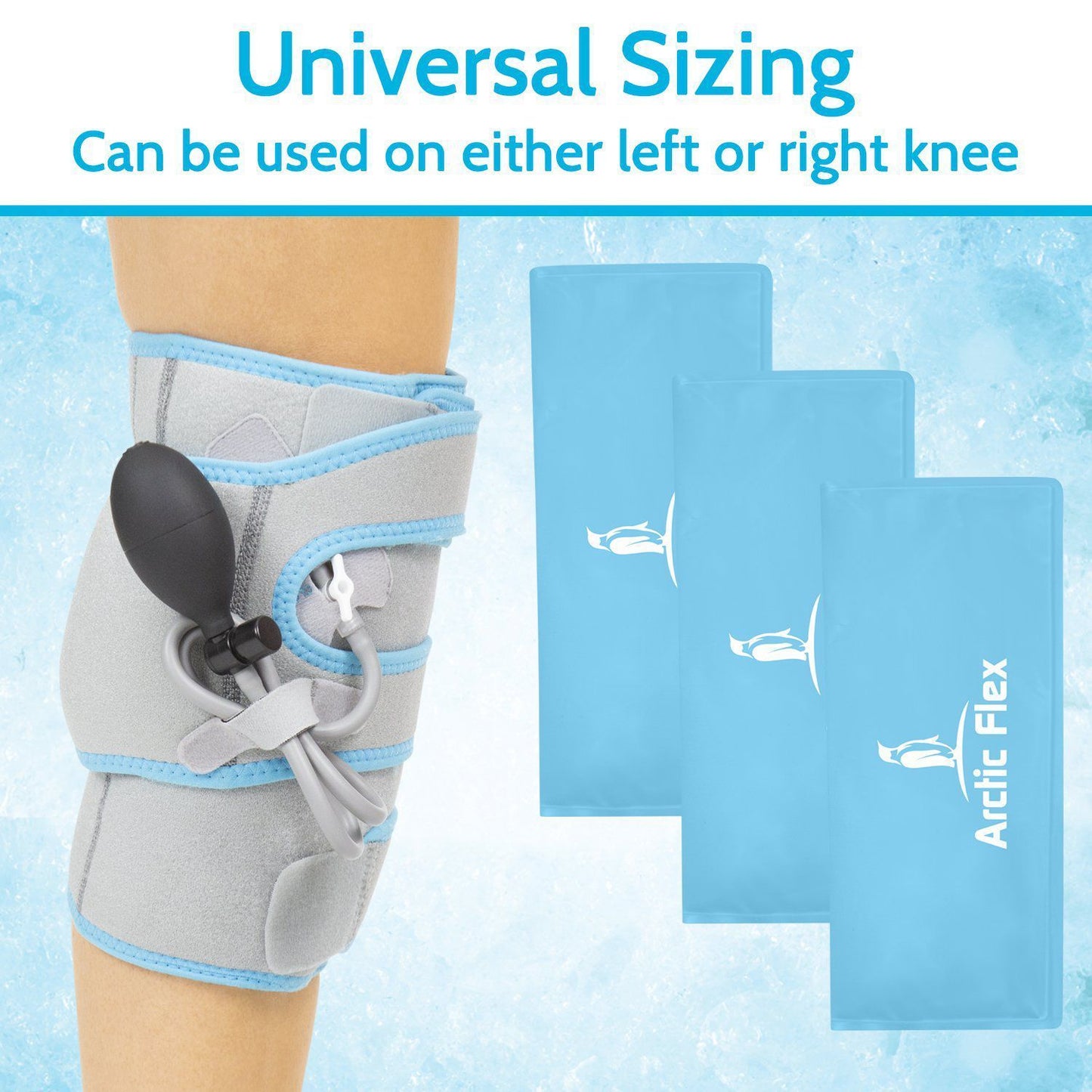 Compression Knee Ice Wrap