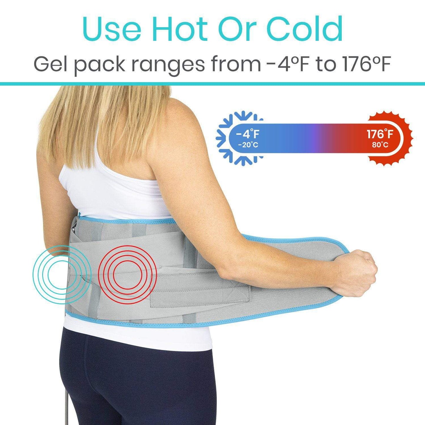 Compression Back Ice Wrap