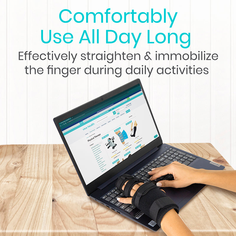 Vive Health Aluminum Finger Splint