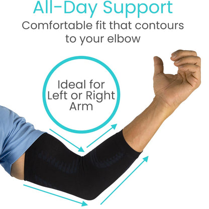 Elbow Compression Sleeve Black