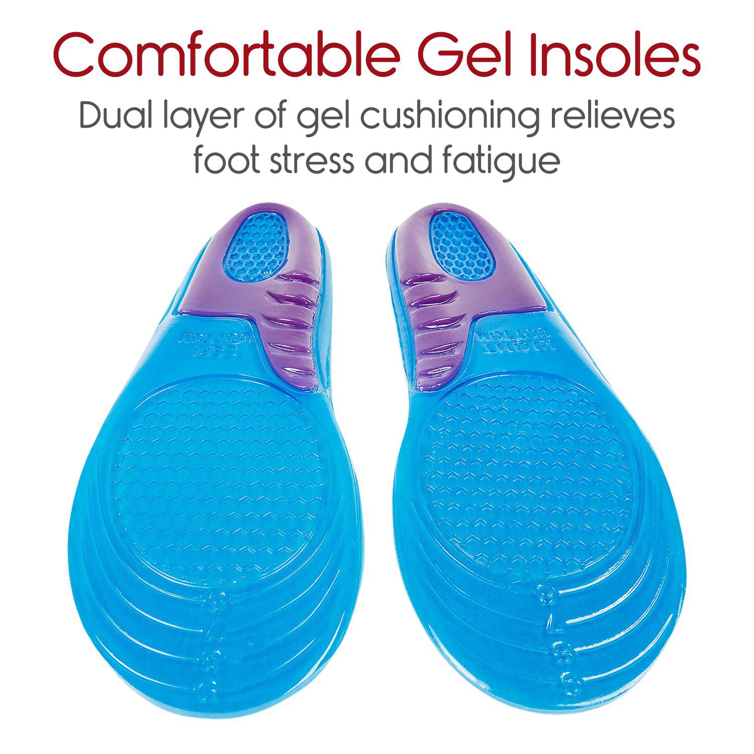 Envelop clearance gel insoles