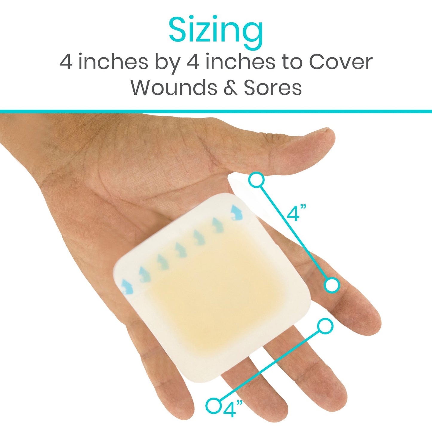 Vive Hydrocolloid Bordered Dressing (Sterile)