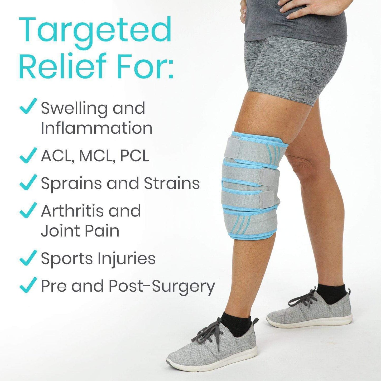 Vive Knee Ice Pack Wrap