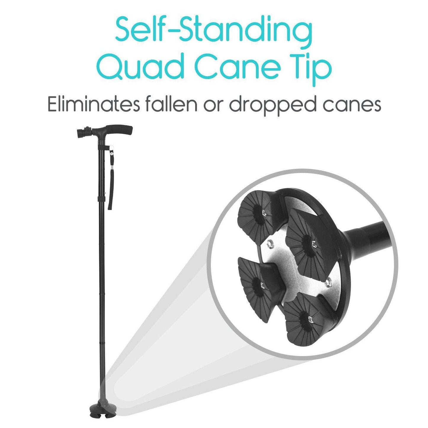 LED Folding Cane