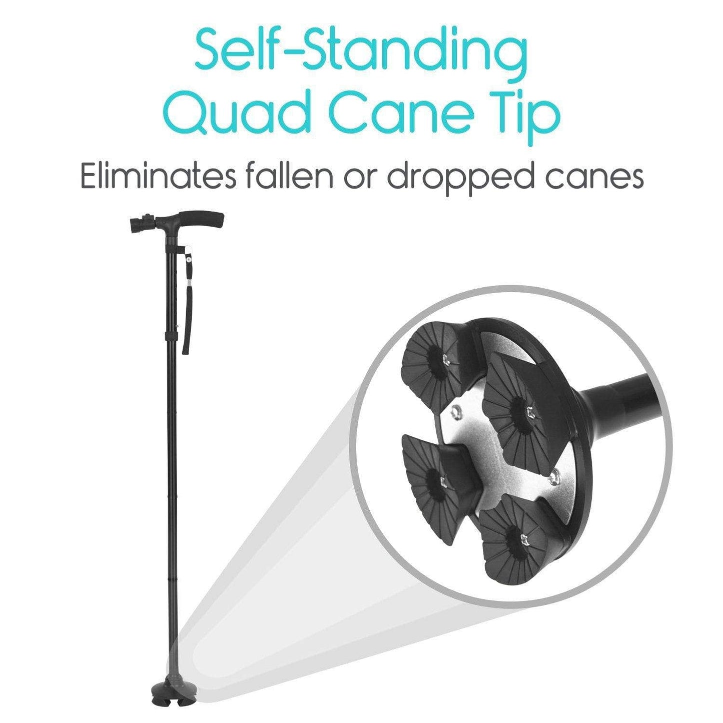 Vive LED Folding Cane